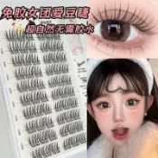 免膠女團ACE睫~韓系山茶花自然仿真假睫毛單簇分段三部曲懶人新手【蕭妞實業】