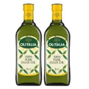 (店+)【Olitalia 奧利塔】義大利 純橄欖油1000ml*2瓶
