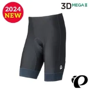 《PEARL iZUMi》3D極厚褲墊 男短車褲 黑 230MEGAII-5 抗UV 涼感 Coldshade 日本製/初學者/長途/自行車/運動