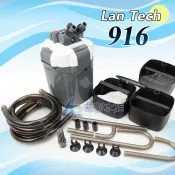 【AC草影】LanTech 連特 916 外置式圓桶過濾器【一組】魚缸過濾 水族箱過濾 圓筒過濾 魚缸培菌