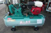 含稅【新宇電動五金行】台灣製造 晶鑽牌 3HP 高壓空壓機 引擎空壓機 皮帶式空壓機 9HP本田引擎 附電啟動裝置！特價
