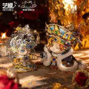 喵之城美女與野獸 藝模 DIY手作 喵之城 美女與野獸 3D立體拼圖 金屬拼裝模型 玩具 擺件 手工禮物 桌面擺件