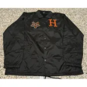 HUF X THRASHER 聯名 教練夾克 風衣外套 嘻哈 饒舌 尺寸：黑M/XL 綠S~XXL 特價！