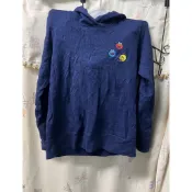 UNIQLO 日本服飾品牌 UT SESAME STREET 聯名 女款 連帽 長袖 尺碼：S 女生衣著 大學T  帽T