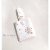 唯小伊手作＊粉格薔薇＊寶寶平安符袋/香火袋/護身符袋/平安福袋＊客製