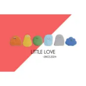 [Little love ］可愛卡通糖豆生物便利貼、手帳便利貼