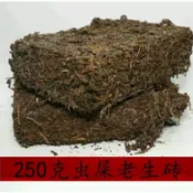 🏮鎮店珍藏70年代冰島古樹蟲老生茶 雲南普洱 無紙茶磚 250克*2個