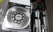 @ NCS 鳳山鑫興 @ 週年慶 NCY 新勁戰 前叉+N12 260mm碟盤+frando對四卡鉗 售$8000...
