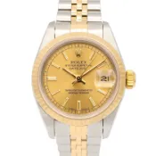 【DOKODEMO】【二手】ROLEXDatejust 69173 CH/BA/Jubilee K18（黃金）不鏽鋼 Datejust L 字頭女錶