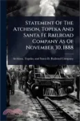 【三民網路書店】Statement Of The Atchison, Topeka And Santa FÃ(c) Railroad Company As Of November 30, 1888