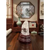 【香川家居】《白水晶柱》避邪水晶之王綜合能量 飾品消磁 避邪擋煞 冥想占卜 擋煞 招財 壓樑 鎮宅 清透