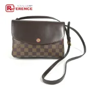 【DOKODEMO】LOUIS VUITTON FL4105 Damier Twice 單肩包