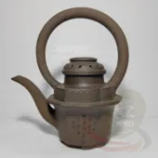 Ago壺聚 提梁壺 早期原礦紫泥 時大彬弟子陳俊卿紫砂壺 茶壺 老壺 Z0201