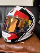 Ducati Arai聯名XL號安全帽三色彩繪義大利配色版本