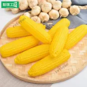 ❤️可開發票❤️新款塑料仿真玉米模型假水果蔬菜玉米棒擺件擺設裝飾道具兒童玩具❤️免運❤️