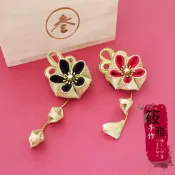 手作和風髮飾日本髮飾浴衣和服和風頭飾日式布花  藝妓頭飾/新娘頭飾設計筱雅衣舖 【D115】