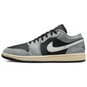 (店+)【Jordan】HQ2010-012 Jordan Air Jordan 1 Low SE 時尚舒適 防滑耐磨 低幫 復古籃球鞋 男款 黑灰 Air Jordan 鞋 Air Jordan 男鞋