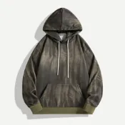 (店+)帽t男休閒連帽男生上衣大學t大尺碼厚磅重磅美式衛衣帽t