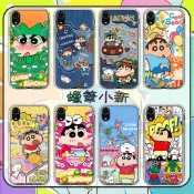 蠟筆小新 手機殼  適用 iPhone 小米Redmi OPPO 三星 VIVO ASUS sony 谷歌 HTC LG