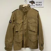 DryDog 跩狗嚴選 跩狗嚴選 戰火英雄 極度乾燥 Superdry Rookie 重磅純棉 隱藏帽 M65 寬鬆版型 軍裝 夾克 外套 復古 棕褐色 卡其