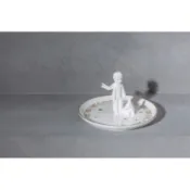 質感小王子與狐狸骨瓷首飾盤/飾品盤/可愛收納盤/鑰匙盤/雜物盤 居家裝飾 生日禮物 入厝禮物 交換禮物 小王子控必收
