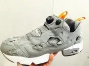 二手美品 Reebok Pump Fury x MITA sneakers 東京改 灰毛線 編織麻花 藍毛線 參考