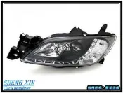 《晟鑫》全新 高品質 馬3 05 06 07 08 09年 MAZDA3 類R8燈眉 魚眼 黑底 馬自達3 大燈組
