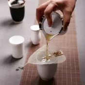 協貿國際日用品生活8館 傳藝窯創意菩提樹葉茶漏茶濾簡約過濾網功夫茶具個性茶道配件