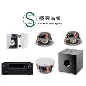 Onkyo TX-NR6100 + 法國 Focal 300 ICA6 5.1聲道 家庭劇院喇叭組合│公司貨