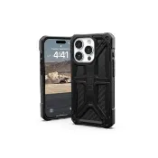 【UAG】iPhone 15 Pro 頂級版耐衝擊保護殼（按鍵式）-碳黑(支援無線充電)