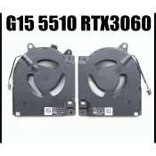 ♞,♘,適用 戴爾 DELL G15 5510 5511 5515 筆記本風扇 RTX3060 RTX3050