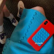 （臺現）ins博主同款新年紅解壓韓風14iPhone15蘋果16/13/12手機殼11軟XS