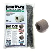 【PM遠紅外線濾材】圓柱型M號5L袋裝培菌濾材陶瓷環Power Material(台灣製造淡水.水草.海水用)