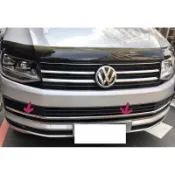 福斯 VW T6 不鏽鋼 前保險桿中網飾條
