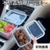 🔥 便攜式食品級保鮮盒冰箱水果蔬菜收納盒大容量冷凍密封防潮整理盒