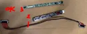 3片一組《原廠專用 按鍵板 遙控接收板 屏線》夏普SHARP LC-52GX3T
