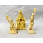 城隍爺 七爺 八爺  [神明 公仔 模型 廟會 陣頭 文創 縮小神明 袖珍 擺宴 宴王 ]《真的還不錯》
