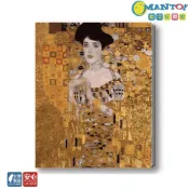 (店+)【Manto】克林姆-艾蒂兒-台灣製DIY數字油畫-經典美術館系列|大尺寸更好畫