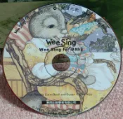 ╭✿㊣ 二手 正版 英語童謠系列 4 寶寶之歌 裸片光碟 【WEE SING FOR BABY】 特價 $39  ㊣✿╮