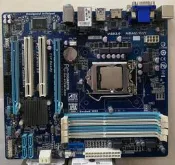 二手品 技嘉 GA-B75M-D3H 主機板 1155 有後檔板