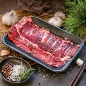 【海肉管家】美國安格斯牛小排燒肉片(8盒_150g/盒)牛小排肉片 無骨牛小排 燒烤火鍋皆宜 冷凍牛肉片