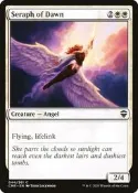 [魔法風雲會] CMR 指揮官傳奇 Foil Seraph of Dawn 曙光熾天使 閃卡 [英文]