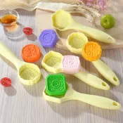 月餅壓模【5入】 美勞 DIY 手作 材料 素材 貼紙 用品 【飛馬星空手作坊】