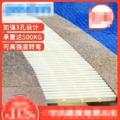 AGG037 (三接口寬20cm)遊泳SPA 排水蓋排水溝蓋廚房腹股溝蓋板收納溝蓋酒櫃游泳池 游泳池排水格柵ABS工字