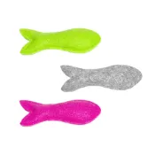 (店+)【FOFOS】貓咪百寶箱-毛氈魚(隨機出貨) 貓玩具 逗貓玩具 寵物玩具
