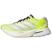 JP9246 adidas Adizero Boston 13 舒適貼合透氣支撐跑步鞋 女款 陽光黃