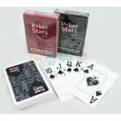 POKER 塑膠撲克牌 紅黑兩色 德州撲克牌 大字 磨砂 寬牌 撕不爛