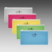 【UZ鋼筆文具】日本製造 LIHIT LAB. AQUA DROPS 通帳炫彩百寶袋(F-5301)5色可選筆袋防高溫