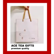 ACE TEA質感禮盒手提袋 (不含內容茶包) 聖誔節交換禮物 年節送禮 生日 女友 禮盒