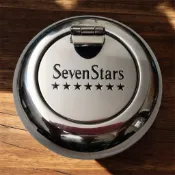 現貨🌟 Steve Stars 七星菸灰缸 白鐵菸灰缸 菸灰缸 掀蓋式菸灰缸 煙灰缸